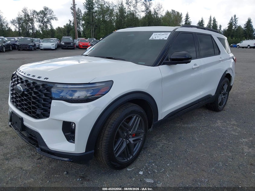 Vin: 1fmwk8gc8sgc98659, lot: 45699782, ford explorer st 20252