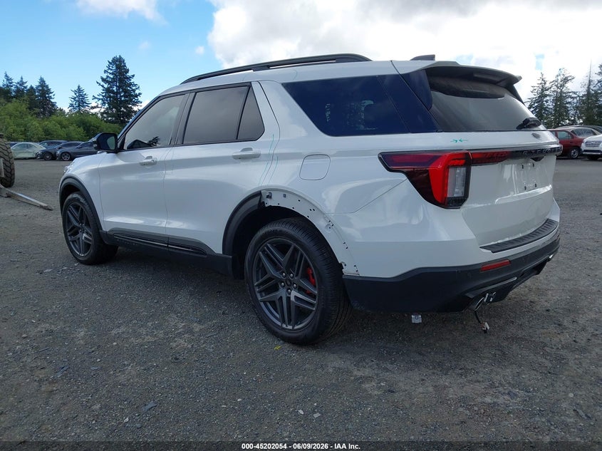 Vin: 1fmwk8gc8sgc98659, lot: 45699782, ford explorer st 20253