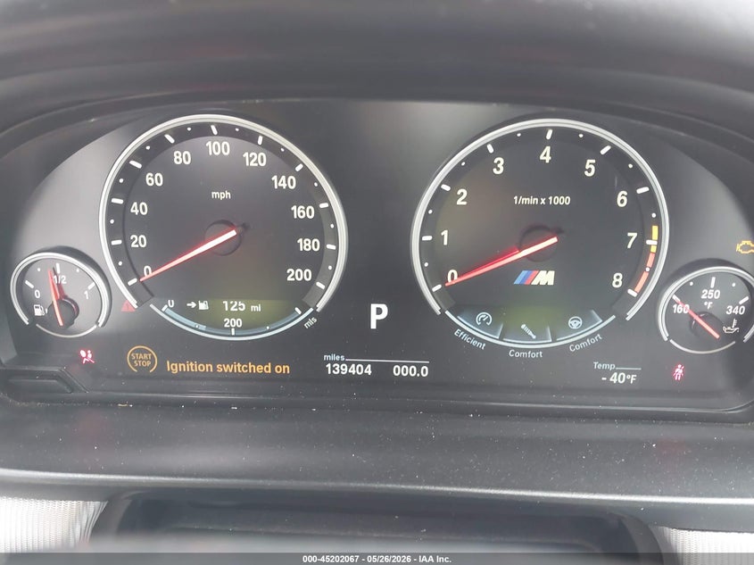 2014 BMW M5 VIN: WBSFV9C54ED594057 Lot: 45202067