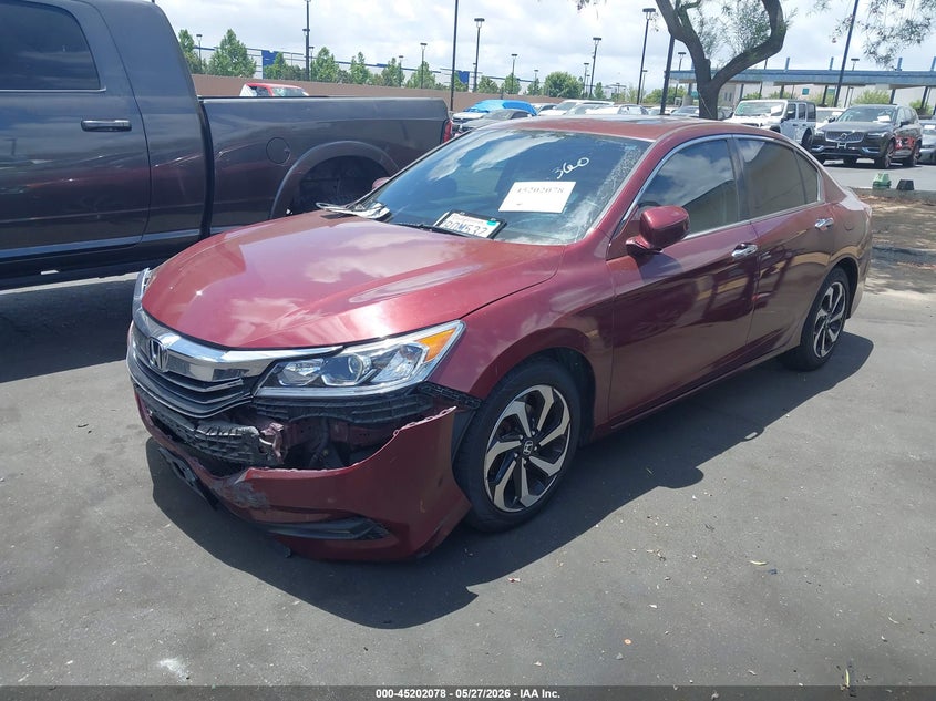 2016 Honda Accord Ex-L 1HGCR2F8XGA039390 photo 1