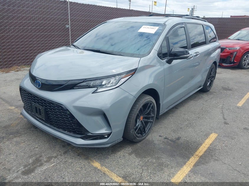 Vin: 5tdcskfc3ss167828, lot: 45699810, toyota sienna xse 20252