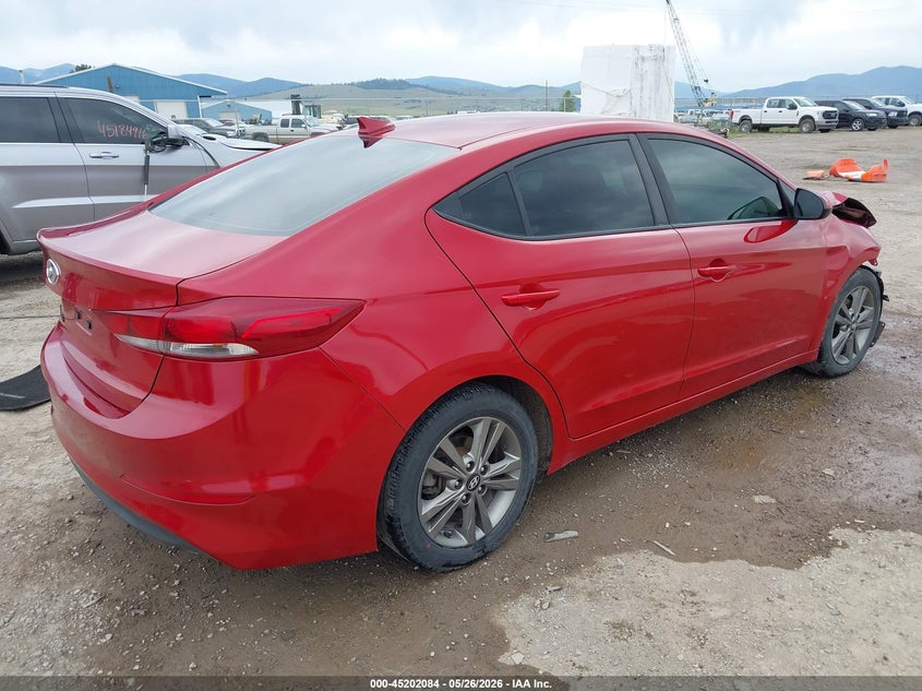VIN 5NPD84LF9JH304238 2018 HYUNDAI ELANTRA SEL