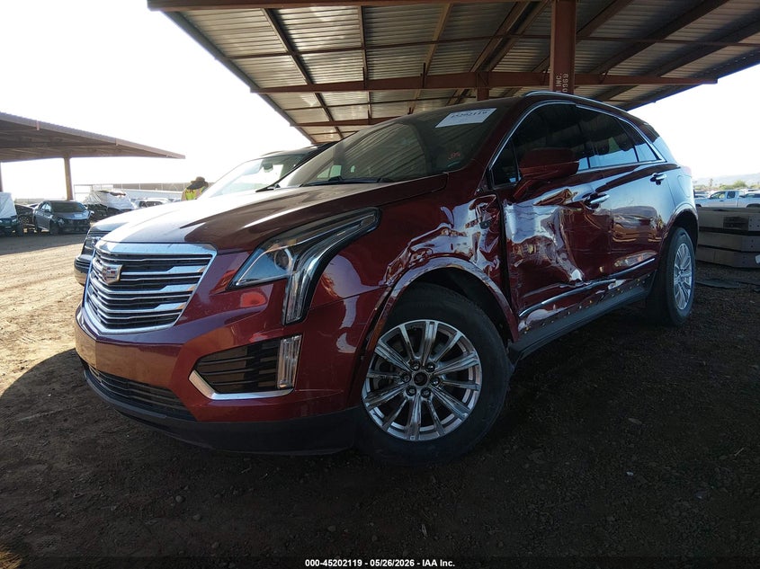 Vin: 1gyknars9hz235468, lot: 45699847, cadillac xt5 standard 20172