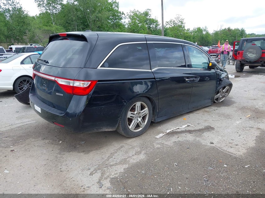 Vin: 5fnrl5h95bb094704, lot: 45699849, honda odyssey touring/touring elite 20114