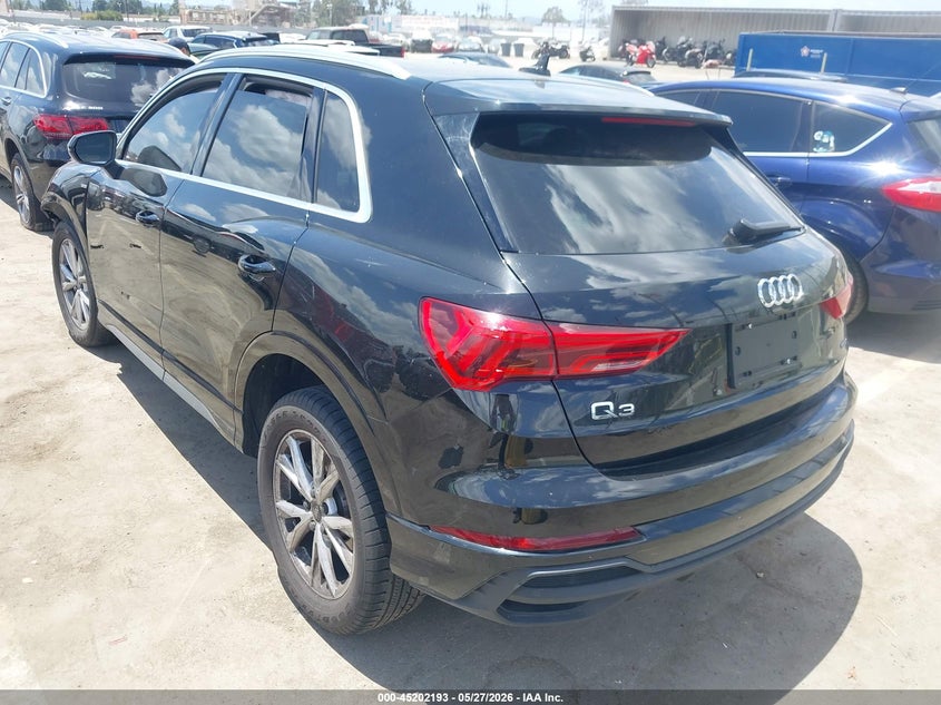Vin: wa1decf31p1151918, lot: 45699921, audi q3 premium 45 tfsi s line quattro tiptronic 20233
