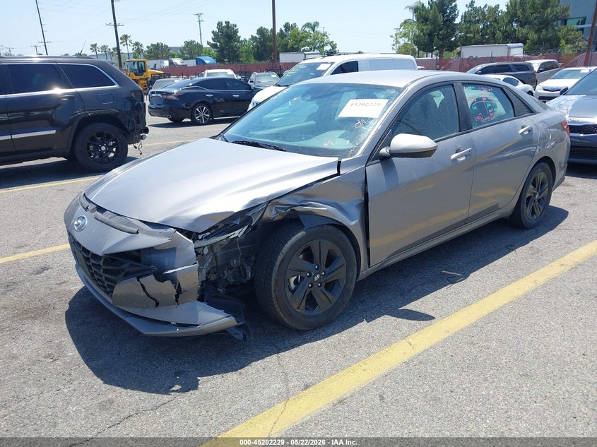 2023 Hyundai Elantra Hybrid Blue KMHLM4AJ0PU042800 photo 1