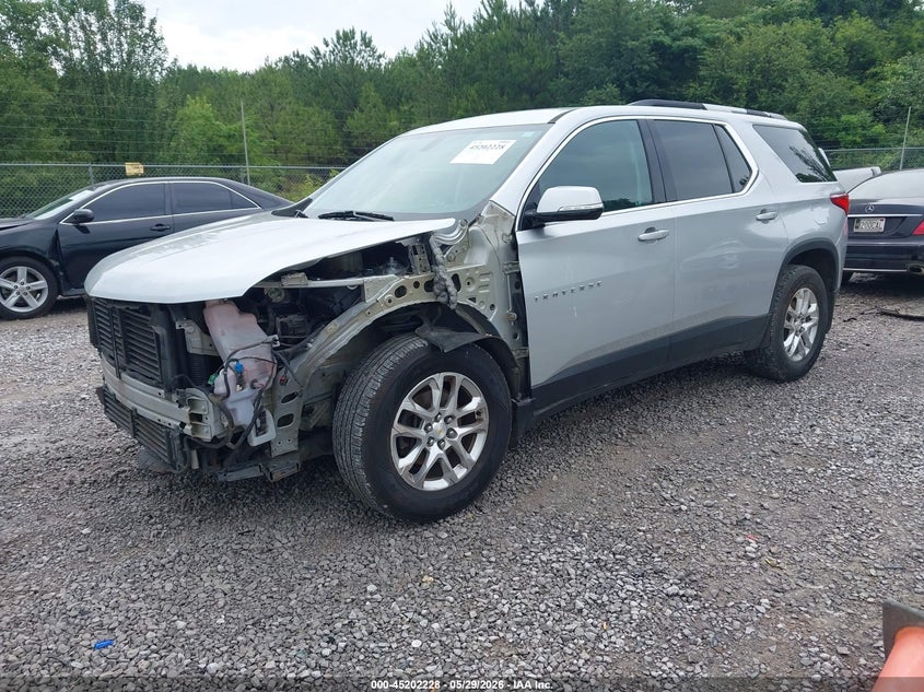 1GNERGKW2JJ103896 2018 CHEVROLET TRAVERSE 1LT photo 1