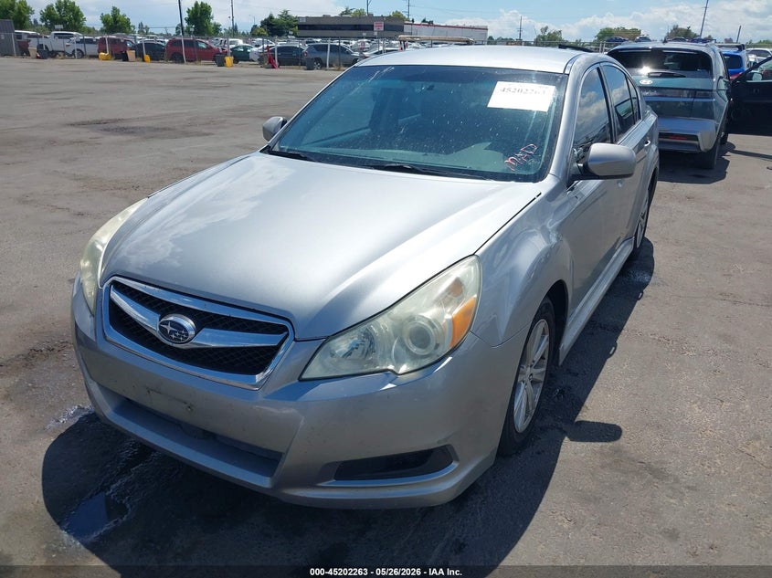 Vin: 4s3bmbb69b3227859, lot: 45699991, subaru legacy 2.5i premium 20112