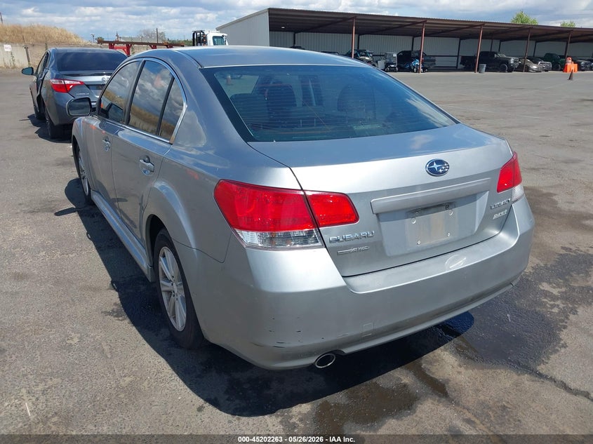 2011 Subaru LEGACY 2.5 2.5i Premium Silver Lot 111045202263 Vin 4S3BMBB69B3227859