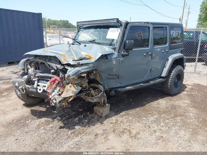 2015 Jeep Wrangler Unlimited Sport 1C4BJWDG2FL642730 photo 1