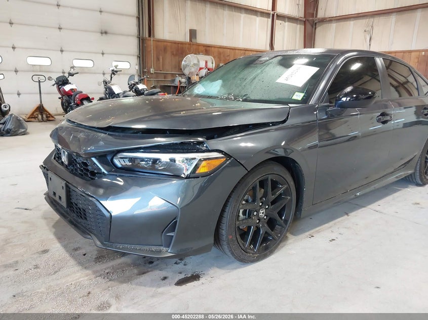 VIN 2HGFE2F55TH589865 2026 HONDA CIVIC SPORT