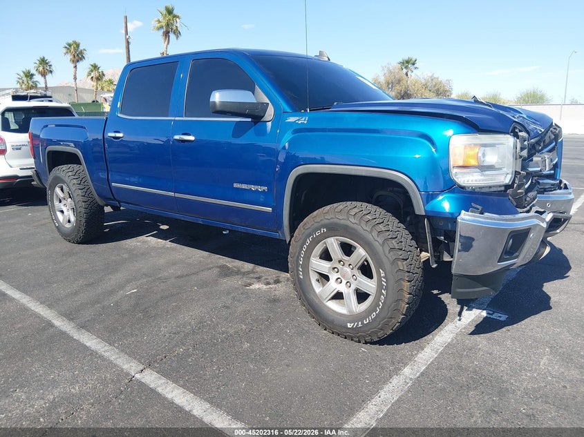 Vin: 3gtu2vec7fg274814, lot: 45700044, gmc sierra 1500 slt 2015 img_1