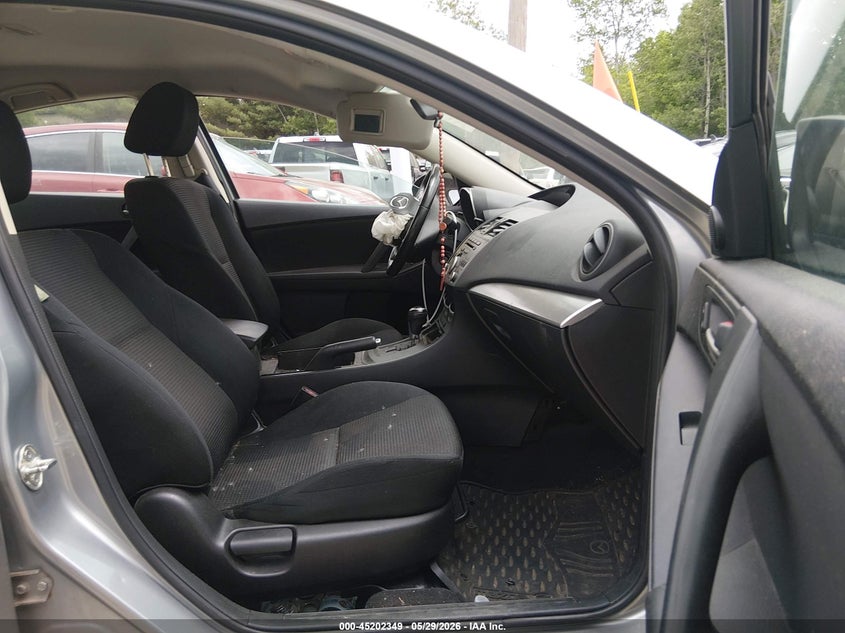 2012 Mazda 3 2.0 I Touring silver Lot 111045202349 Vin JM1BL1V89C1648214