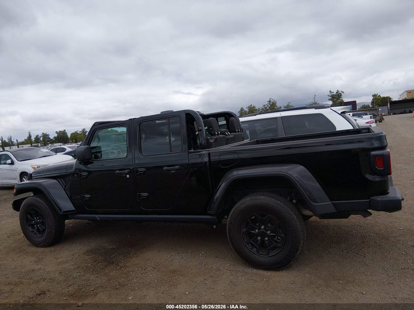 2021 Jeep Gladiator Willys 4X4 VIN: 1C6HJTAGXML527648 Lot: 45202356