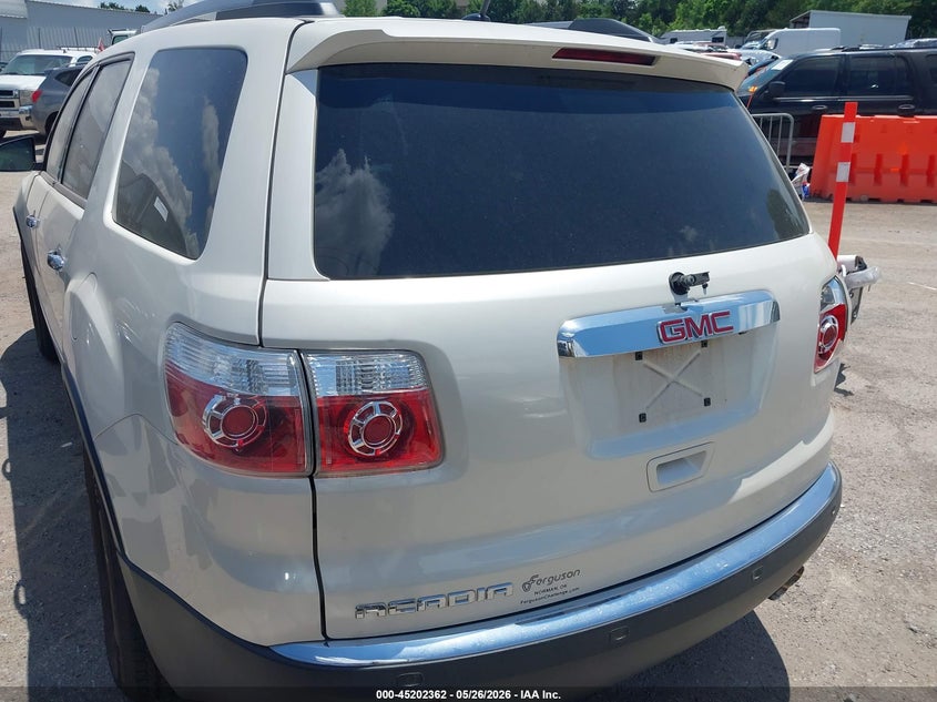 Vin: 1gkkrped3bj216543, lot: 45700090, gmc acadia sle 20113