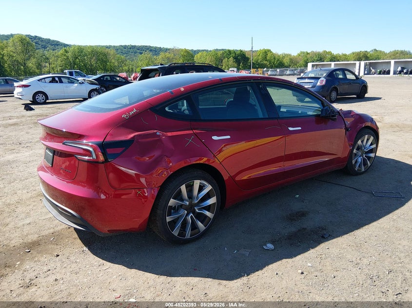 Vin: 5yj3e1eb3tf172978, lot: 45700121, tesla model 3 premium all-wheel drive 20264
