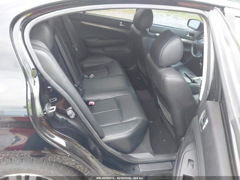 2011 Infiniti G25 VIN: JN1DV6AP4BM603503 Lot: 45202415