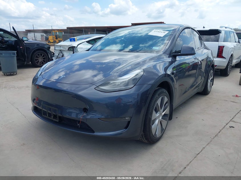 Vin: 7saygaeexpf941527, lot: 45700179, tesla model y awd/long range dual motor all-wheel drive 20232