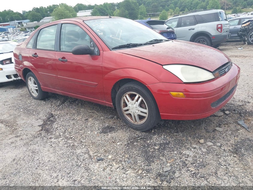 2001 FORD FOCUS SEDAN 2.0L I-4 DOHC, 130HP