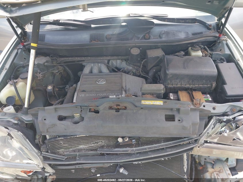 2000 Lexus Rx 300 VIN: JT6GF10U6Y0045372 Lot: 45202492