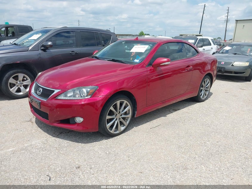 Vin: jthff2c25e2529830, lot: 45700259, lexus is 250c 20142