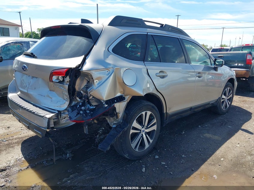 Vin: 4s4bsancxk3204880, lot: 45700280, subaru outback 2.5i limited 20194
