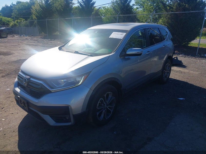 2020 Honda Cr-V Awd Ex-L 7FARW2H80LE015118 photo 1