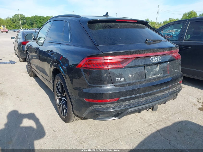 Vin: wa1fvaf19kd039631, lot: 45700323, audi q8 55 premium 20193