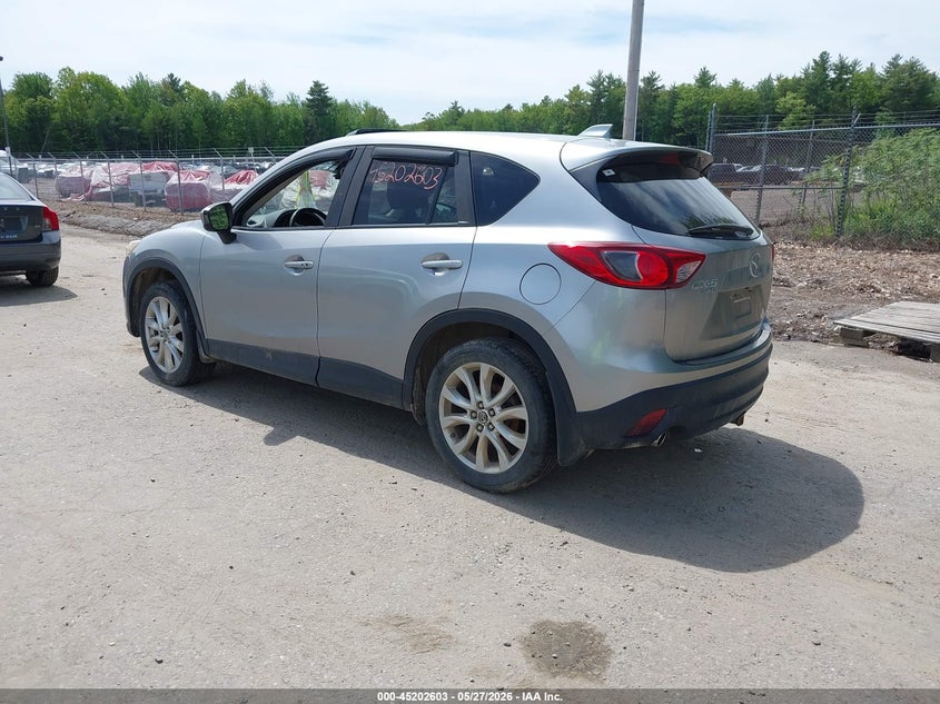 Vin: jm3ke4dy2e0424697, lot: 45700344, mazda cx-5 grand touring 20143