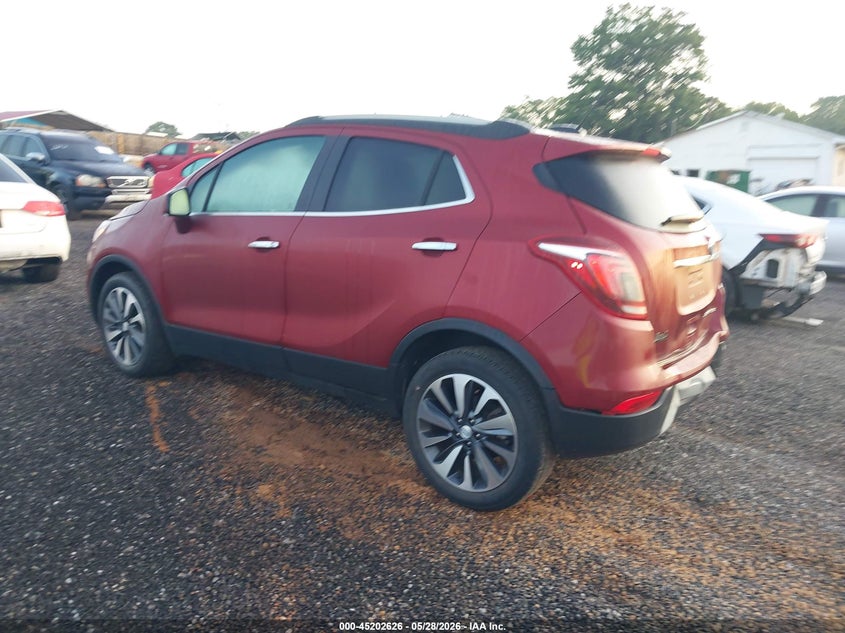 Vin: kl4cjasbxmb318629, lot: 45700367, buick encore fwd preferred 20213
