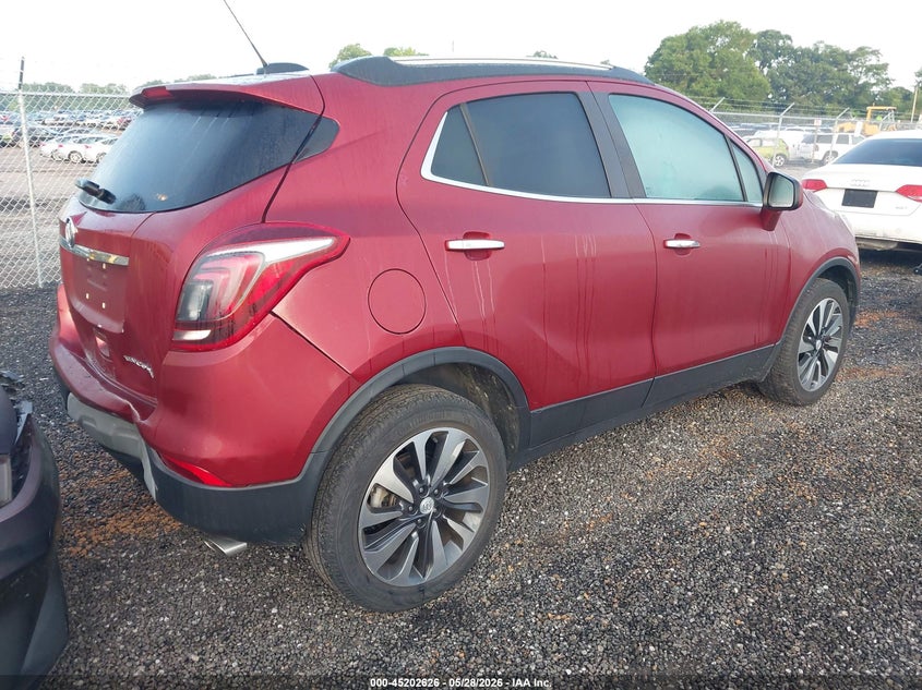 Vin: kl4cjasbxmb318629, lot: 45700367, buick encore fwd preferred 20214