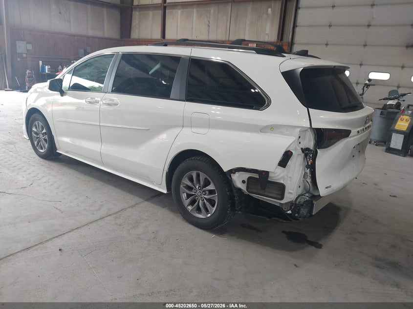 Vin: 5tdbskfcxrs133407, lot: 45700391, toyota sienna le 20243