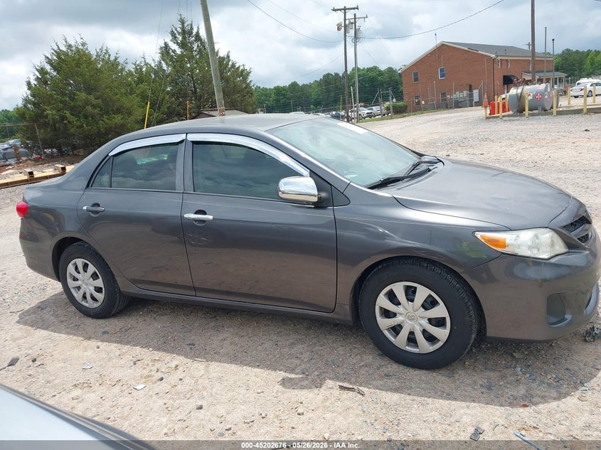 2012 Toyota Corolla 1.8 grey Lot 111045202676 Vin 5YFBU4EE2CP006658