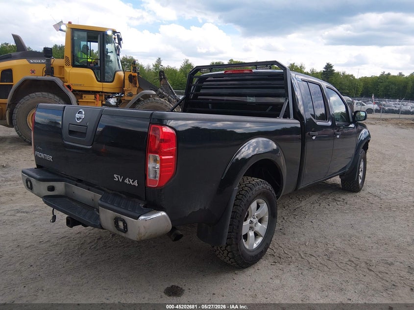 2012 Nissan Navara (frontier) 4.0 Frontier Sv black Lot 111045202681 Vin 1N6AD0FV3CC414465