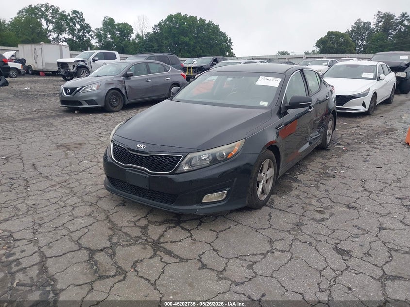 Vin: 5xxgm4a75eg282387, lot: 45700476, kia optima lx 20142