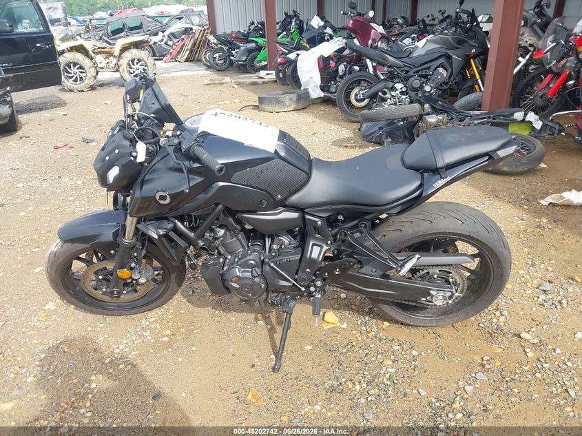 2024 Yamaha Mt07 VIN: JYARM32E6RA009715 Lot: 45202742