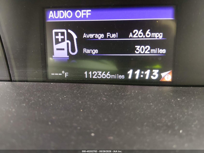 2015 HONDA CIVIC SEDAN 1.8L I-4 VVT, 143HP