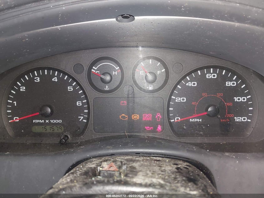 2004 FORD RANGER TRUCK 2.3L I-4 DOHC, 143HP
