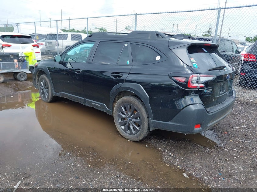 Vin: 4s4btalc3s3276018, lot: 45700525, subaru outback onyx edition 20253