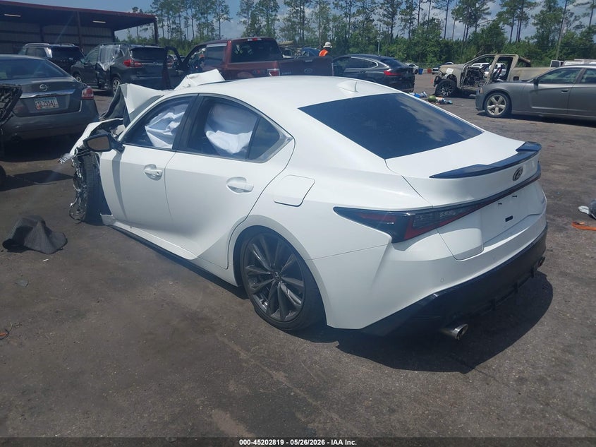 Vin: jthgz1b22p5065064, lot: 45700560, lexus is 350 f sport 20233