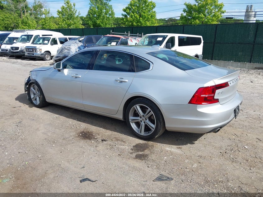 Vin: lvy982mk2jp015379, lot: 45700573, volvo s90 t5 momentum 20183