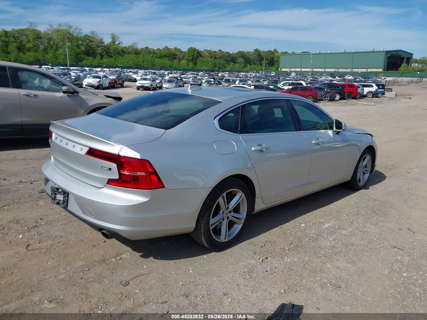 Vin: lvy982mk2jp015379, lot: 45700573, volvo s90 t5 momentum 20184