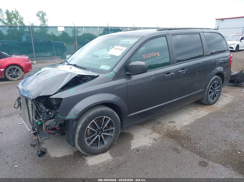 2C4RDGEGXJR284075 2018 DODGE GRAND CARAVAN GT photo 1