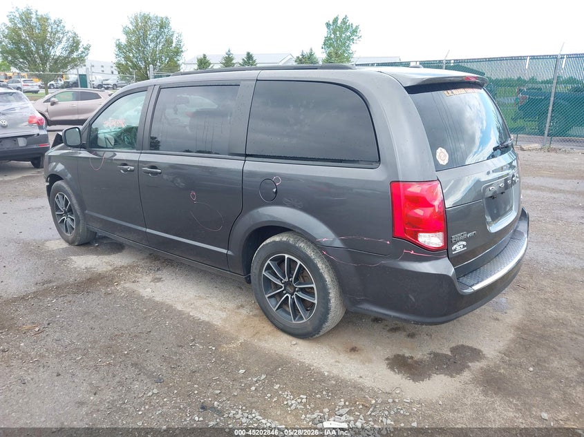 Vin: 2c4rdgegxjr284075, lot: 45700587, dodge grand caravan gt 20183