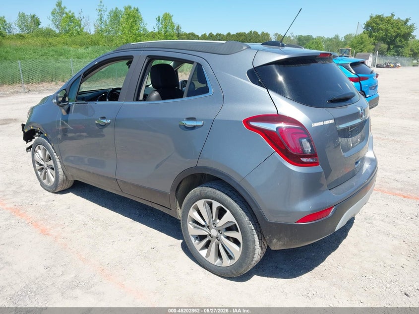 Vin: kl4cjesb7kb852496, lot: 45700603, buick encore awd preferred 20193
