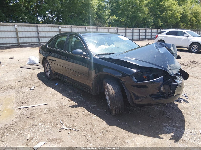 2012 Chevrolet Impala 3.6 Ls black Lot 111045202946 Vin 2G1WF5E39C1156015