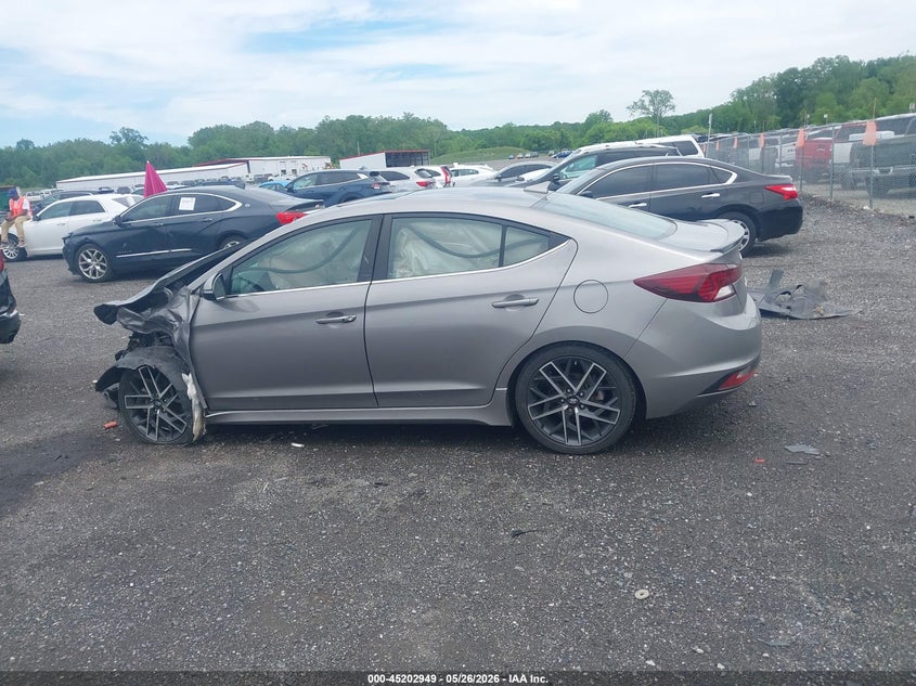 VIN KMHD04LBXLU084441 2020 HYUNDAI ELANTRA SPORT