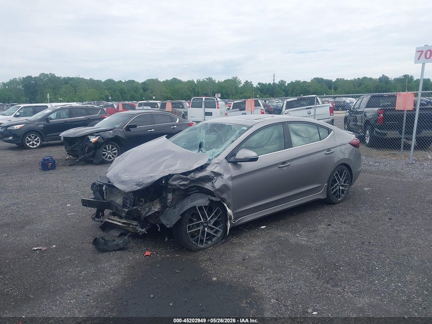 VIN KMHD04LBXLU084441 2020 HYUNDAI ELANTRA SPORT