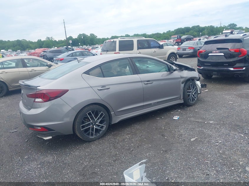 VIN KMHD04LBXLU084441 2020 HYUNDAI ELANTRA SPORT