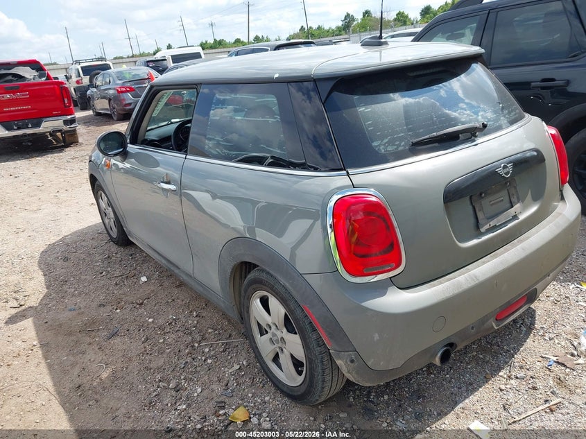 Vin: wmwxp5c58k2l09699, lot: 45700744, mini hardtop cooper 20193